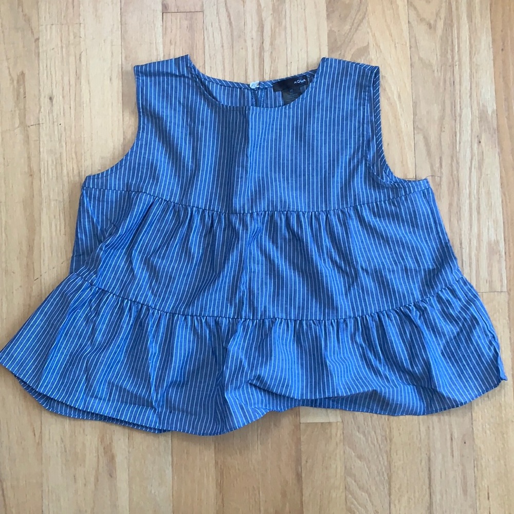 AQUA Blue Top